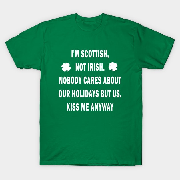 Scottish - St Patricks day T-Shirt by valentinahramov